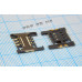 SIM коннектор для Lenovo A5000/ A788t/ A300H