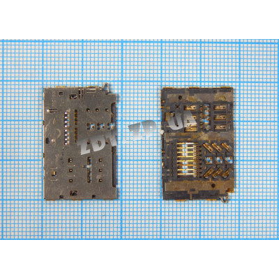 SIM Конектор для Samsung A310/ A510/ A710
