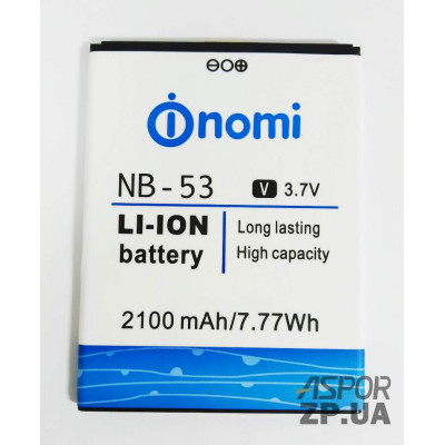 Акумулятор для Nomi NB-53 Акумулятор для Nomi NB-53