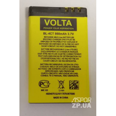 Акумулятор Volta для Nokia BL-4CT Акумулятор Volta для Nokia BL-4CT