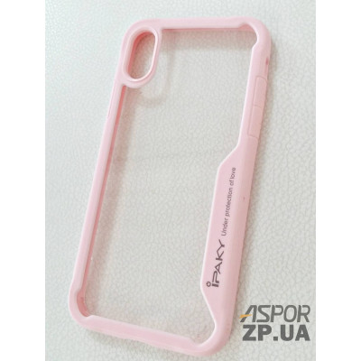 Накладка ipaky Luckcool для iPhone X/XS- рожевий