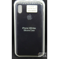 Накладка (з мікрофіброю) Silk (оригінал) для iPhone XS Max- чорний Накладка (з мікрофіброю) Silk (оригінал) для iPhone XS Max- чорний