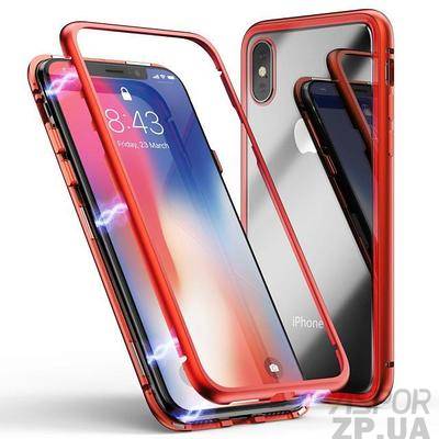 Накладка Magnetic Case для Samsung S9 Plus- червоний