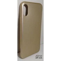 Накладка ROCK матова для iPhone X/XS 5.8`- золотий