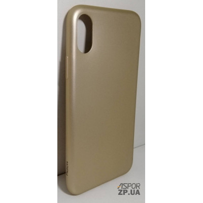 Накладка ROCK матова для iPhone X/XS 5.8`- золотий Накладка ROCK матова для iPhone X/XS 5.8`- золотий