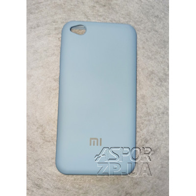 Накладка (з мікрофіброю) Silk (оригінал) для Xiaomi Redmi GO- блакитний Накладка (з мікрофіброю) Silk (оригінал) для Xiaomi Redmi GO- блакитний