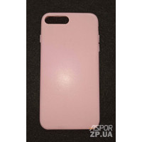 Накладка (з мікрофіброю) шкіряний для iPhone 8 Plus- рожевий Накладка (з мікрофіброю) шкіряний для iPhone 8 Plus- рожевий