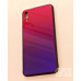 Накладка Chameleon Glass для Huawei Y7 2019- червоно- фіолетовий