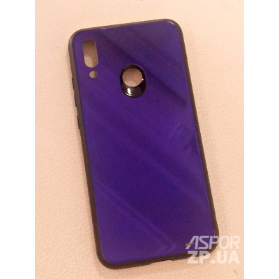 Накладка Chameleon Glass для Huawei P Smart 2019- фіолетовий Накладка Chameleon Glass для Huawei P Smart 2019- фіолетовий