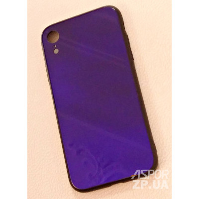 Накладка Chameleon Glass для iPhone XR- фіолетовий Накладка Chameleon Glass для iPhone XR- фіолетовий