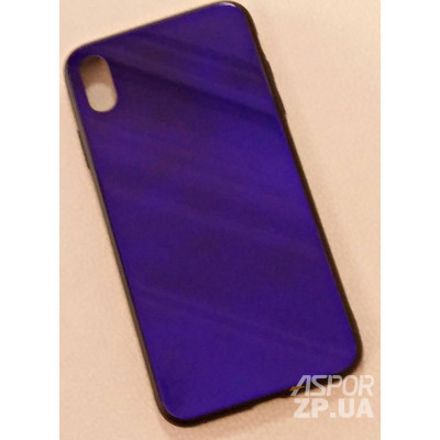 Накладка Chameleon Glass для iPhone XS Max- фіолетовий Накладка Chameleon Glass для iPhone XS Max- фіолетовий
