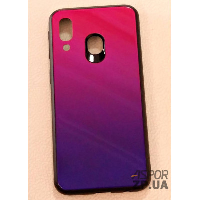 Накладка Chameleon Glass для Samsung A40/A405- червоно- фіолетовий Накладка Chameleon Glass для Samsung A40/A405- червоно- фіолетовий