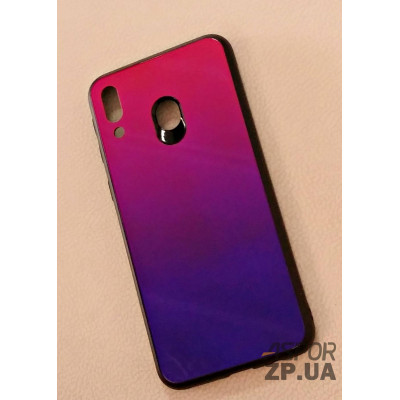 Накладка Chameleon Glass для Samsung M20/M205- червоно- фіолетовий Накладка Chameleon Glass для Samsung M20/M205- червоно- фіолетовий