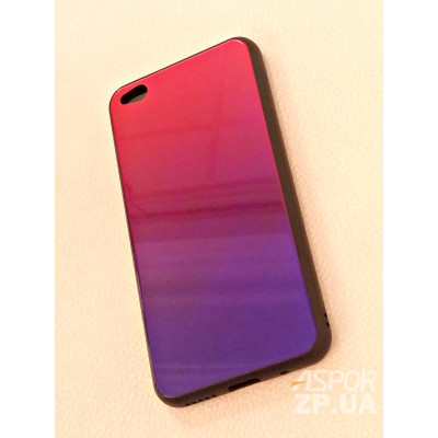 Накладка Chameleon Glass для Xiaomi Redmi Go- червоно- фіолетовий Накладка Chameleon Glass для Xiaomi Redmi Go- червоно- фіолетовий