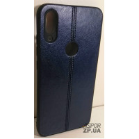 Накладка Fashion Leather Case для Xiaomi Mi Play- синій