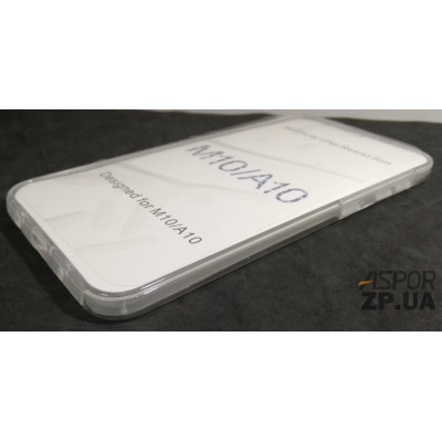Накладка TPU + PC 360 для Samsung A10/A105- прозорий Накладка TPU + PC 360 для Samsung A10/A105- прозорий