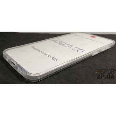 Накладка TPU + PC 360 для Samsung A20/A205/A30/A305- прозорий Накладка TPU + PC 360 для Samsung A20/A205/A30/A305- прозорий