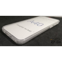 Накладка TPU + PC 360 для Samsung A40/A405- прозорий Накладка TPU + PC 360 для Samsung A40/A405- прозорий