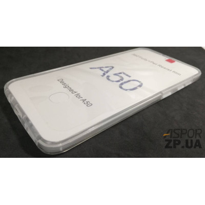 Накладка TPU + PC 360 для Samsung A50/A50S/A505/A507/A30S/A307- прозорий Накладка TPU + PC 360 для Samsung A50/A50S/A505/A507/A30S/A307- прозорий