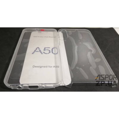 Накладка TPU + PC 360 для Samsung A50/A50S/A505/A507/A30S/A307- прозорий