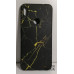 Накладка Marble Case для Samsung A40/A405- чорно- жовтий