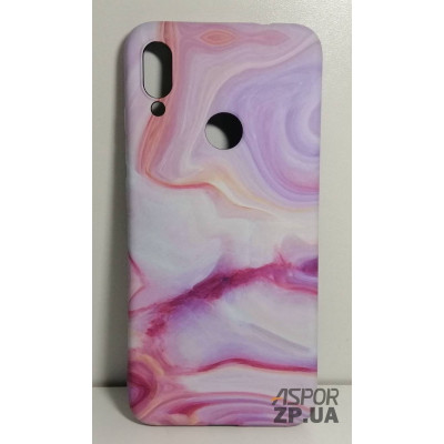 Накладка Marble Case для Xiaomi Redmi GO- біло- рожевий Накладка Marble Case для Xiaomi Redmi GO- біло- рожевий