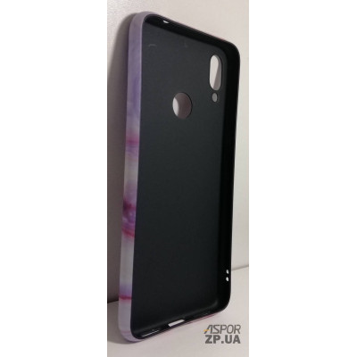 Накладка Marble Case для Xiaomi Redmi GO- біло- рожевий