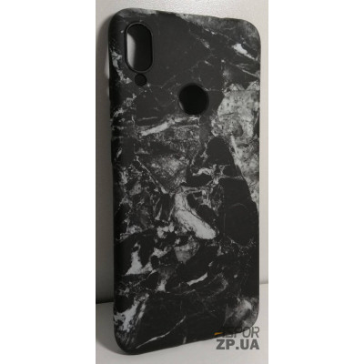 Накладка Marble Case для Xiaomi Redmi GO- чорно- білий
