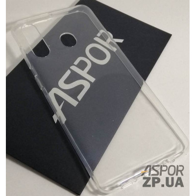 Накладка TPU Transparent для Samsung A60/A605- прозорий Накладка TPU Transparent для Samsung A60/A605- прозорий