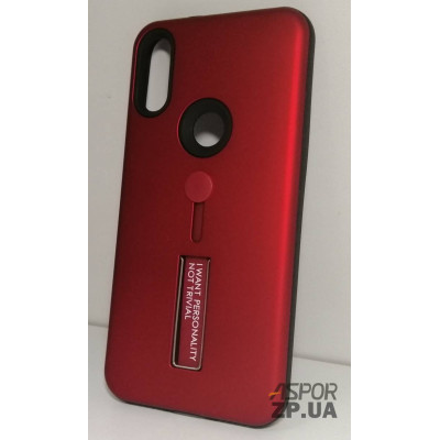 Накладка Stand PC + TPU для Xiaomi Mi Play- червоний Накладка Stand PC + TPU для Xiaomi Mi Play- червоний