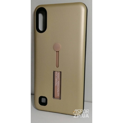 Накладка Stand PC + TPU для Samsung A10/A105- золотий Накладка Stand PC + TPU для Samsung A10/A105- золотий