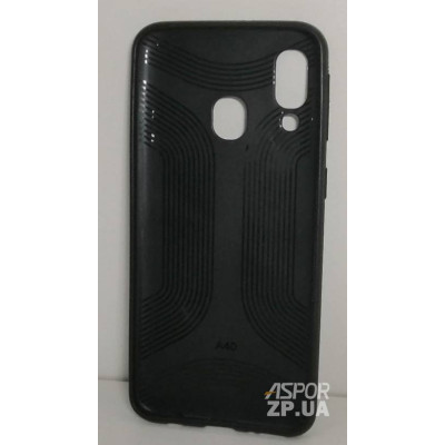 Накладка Fashion Leather Case для Samsung A40/A405- синій