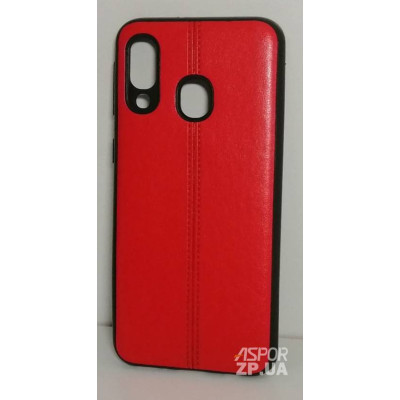 Накладка Fashion Leather Case для Samsung A40/A405- червоний Накладка Fashion Leather Case для Samsung A40/A405- червоний