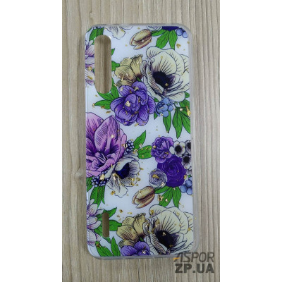Накладка Glitter для Xiaomi Mi A3/CC9e- №5 Гербери Накладка Glitter для Xiaomi Mi A3/CC9e- №5 Гербери