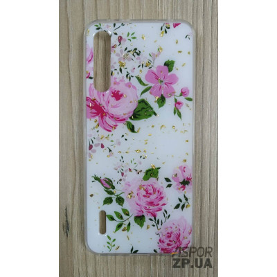 Накладка Glitter для Xiaomi Mi A3/CC9e- №6 Півонії Накладка Glitter для Xiaomi Mi A3/CC9e- №6 Півонії