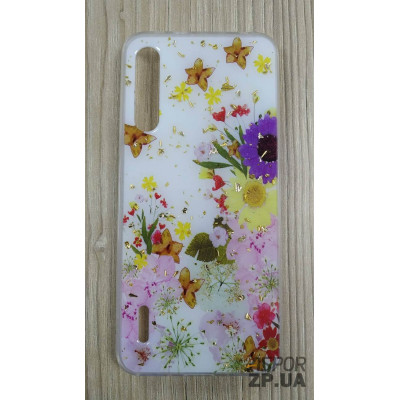 Накладка Glitter для Xiaomi Mi A3/CC9e- №8 Польові квіти Накладка Glitter для Xiaomi Mi A3/CC9e- №8 Польові квіти
