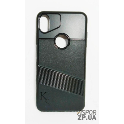 Накладка TPU Strip Case для iPhone XS Max- чорний Накладка TPU Strip Case для iPhone XS Max- чорний