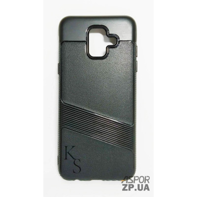 Накладка TPU Strip Case для Samsung A6 2018/A600- чорний