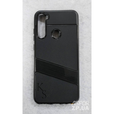 Накладка TPU Strip Case для Xiaomi Redmi Note 8- чорний