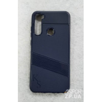 Накладка TPU Strip Case для Xiaomi Redmi Note 8- синій