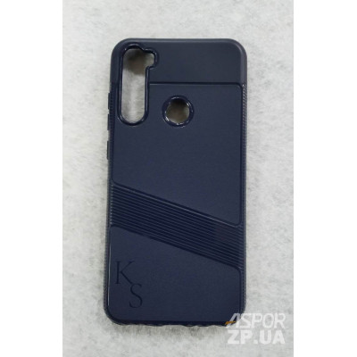 Накладка TPU Strip Case для Xiaomi Redmi Note 8- синій
