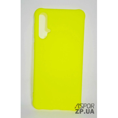 Накладка TPU Soft case для Huawei Nova 5 яскраво- жовтий Накладка TPU Soft case для Huawei Nova 5 яскраво- жовтий