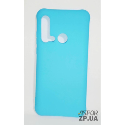 Накладка TPU Soft case для Huawei P20 Lite 2019- блакитний Накладка TPU Soft case для Huawei P20 Lite 2019- блакитний