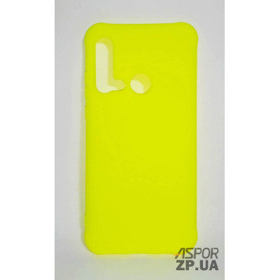 Накладка TPU Soft case для Huawei P20 Lite 2019- яскраво- жовтий Накладка TPU Soft case для Huawei P20 Lite 2019- яскраво- жовтий
