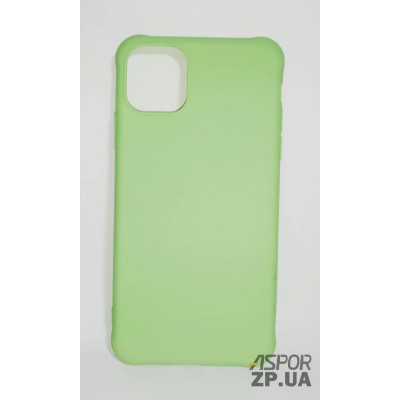 Накладка TPU Soft case для iPhone 11 Pro MAX- м`ятно- зелений Накладка TPU Soft case для iPhone 11 Pro MAX- м`ятно- зелений