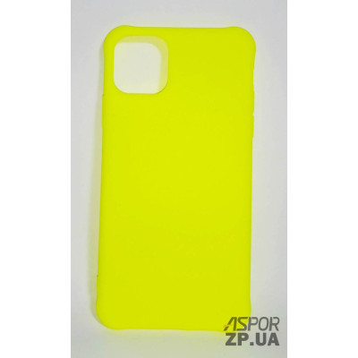 Накладка TPU Soft case для iPhone 11 Pro MAX- яскраво- жовтий Накладка TPU Soft case для iPhone 11 Pro MAX- яскраво- жовтий