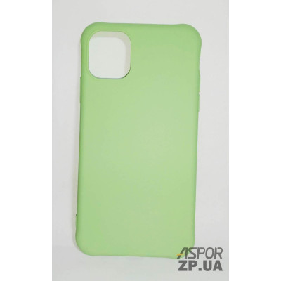 Накладка TPU Soft case для iPhone 11 Pro- м`ятно- зелений Накладка TPU Soft case для iPhone 11 Pro- м`ятно- зелений