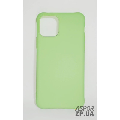 Накладка TPU Soft case для iPhone 11- м`ятно- зелений Накладка TPU Soft case для iPhone 11- м`ятно- зелений