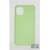 Накладка TPU Soft case для iPhone 11- м`ятно- зелений