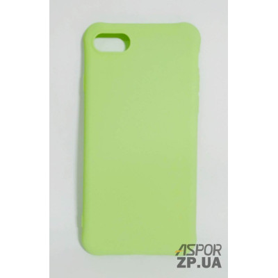 Накладка TPU Soft case для iPhone 7/8- м`ятно- зелений